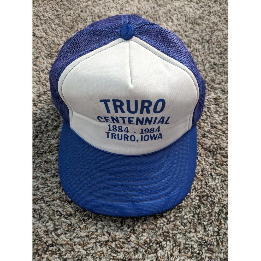 Truro Centennial Truro Iowa 100yr anniversary hat snapback mesh back Young-An